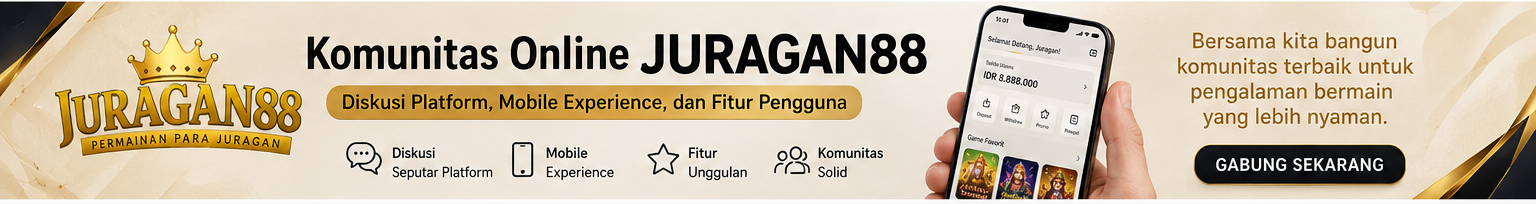 Komunitas Online JURAGAN88 sistem moderasi dan kategori diskusi
